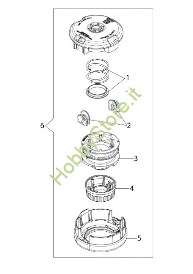 Picture of Testina Load&Go D.103 DSi 30 Decespugliatore