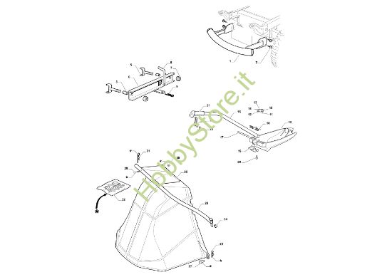 Picture of Accessori a richiesta EF 84/14,5 K H Cat. 2019 Trattorino