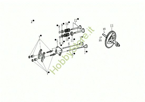 Picture of Valvola MZ 2075 RKS (K800 HT - EURO5) Motozappa