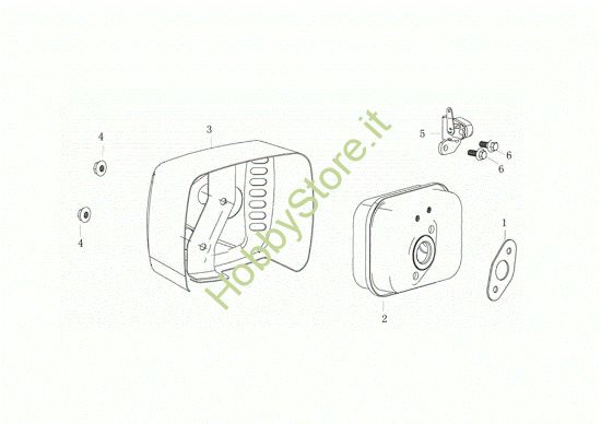 Picture of Marmitta LR 48 PK COMFORT PLUS (K605) EURO 5 Rasaerba