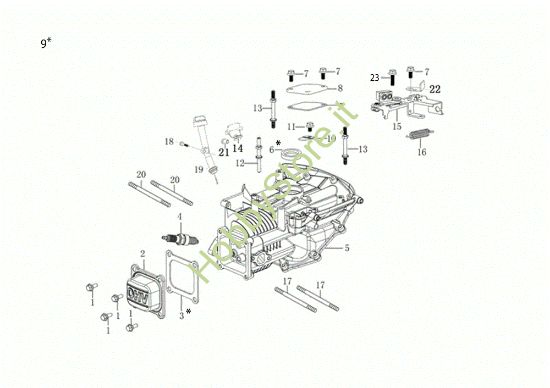 Picture of Basamento LR 44 PK COMFORT (K605) EURO 5 Rasaerba