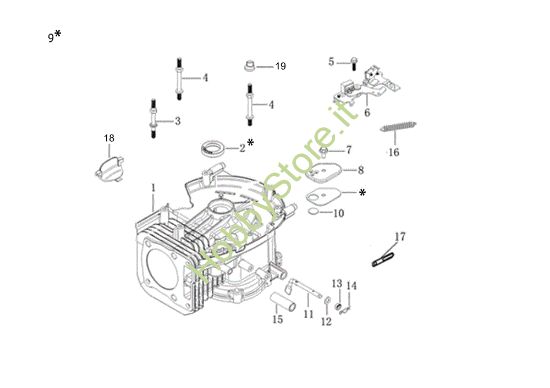 Picture of Basamento LR 53 TK ALL ROAD PLUS 4 (K805) EURO 5 Rasaerba