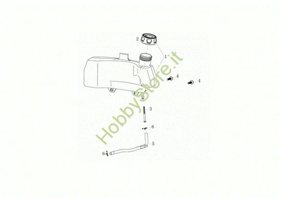 Picture of Serbatoio LR 53 TK ALL ROAD PLUS 4 (K805) EURO 5 Rasaerba