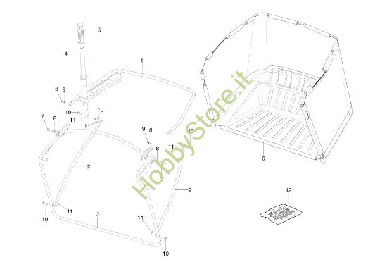 Picture of Sacco ZEPHYR 72/12,5 K H (3in1) (K1250) EURO 5 Trattorino