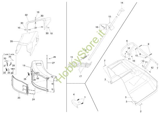 Picture of Accessori a richiesta ZEPHYR 72/12,5 K H (3in1) (K1250) EURO 5 Trattorino