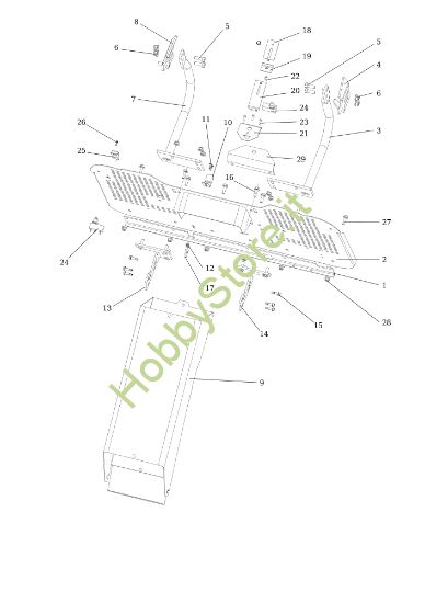 Picture of Raccoglierba EF 106/24 KH 4X4 (K2400AVD V-twin - EURO5) Cat. 2019 Trattorino
