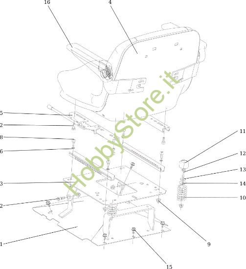 Picture of Cofano (2/2) TUAREG 92 EVO Cat.2019 Trattorino