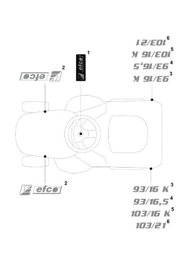 Picture of Etichette (2/2) EF 93/16 K Cat.2020 Trattorino