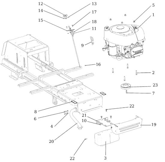 Picture of Motore EF 92/13H Cat.2020 Trattorino