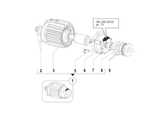Picture of Motore IP 1400 S (2020) Idropulitrice