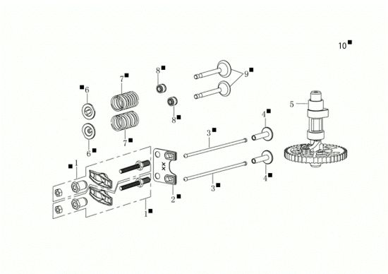 Picture of Kit valvola LH 53 TK Rasaerba
