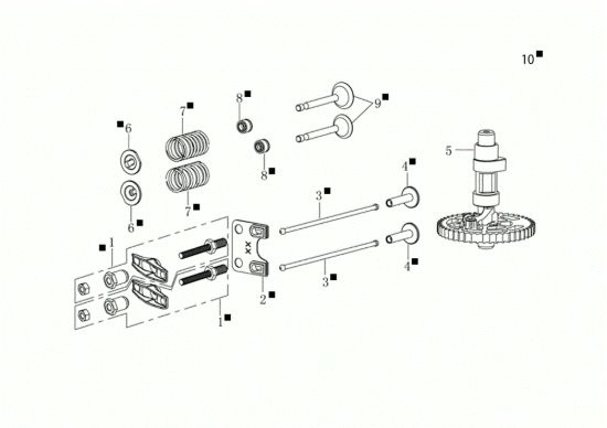 Picture of Kit valvola LH 48 PK Rasaerba