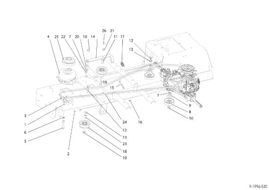 Picture of Puleggia frizione EF 92/24 KH (K2400AVD TWIN) Cat.2021 Trattorino