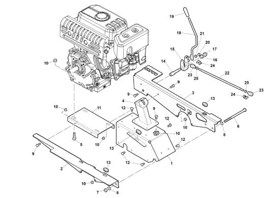 Picture of Telaio DR50 (K800H) Trinciasamenti