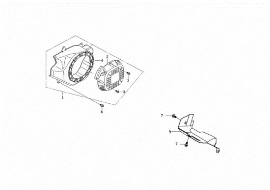 Picture of Avviamento MOTORE K800 H (EURO 5) Motore