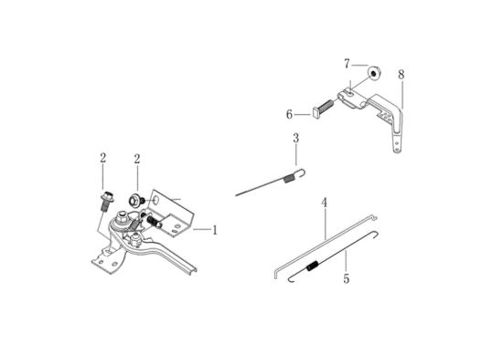 Picture of Leve di controllo MOTORE K800 H (EURO 5) Motore