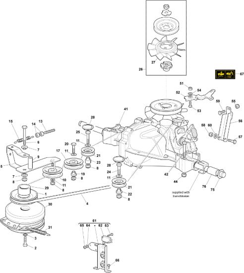 Picture of Trasmissione EF 123/22 V Cat. 2022 Trattorino