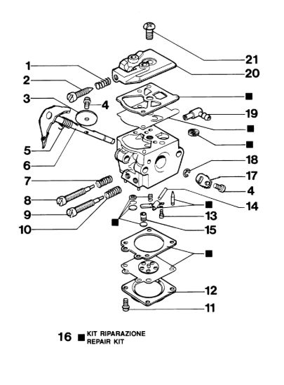 Picture of Carburatore WT-607A 132 Motosega