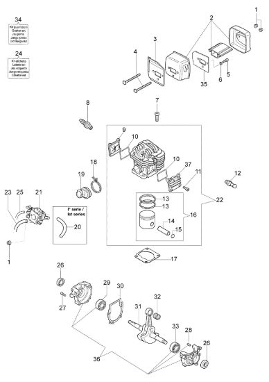 Picture of Motore 147 Motosega