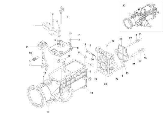 Picture of Scatola cambio 405 S Motocoltivatore