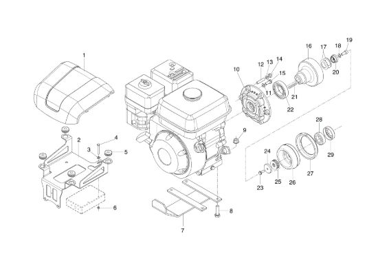 Picture of Frizione (fino al 2019) 405 S Motocoltivatore