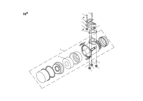 Picture of Filtro aria MOTORE K7000 HD - conico e cilindrico / conical and cylindrical Motore