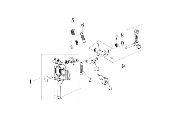 Picture of Leve di controllo MOTORE K7000 HD - conico e cilindrico / conical and cylindrical Motore