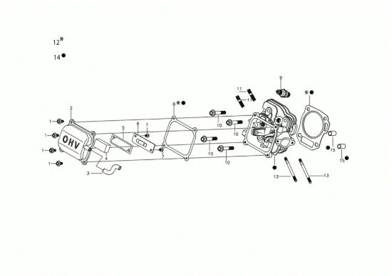 Picture of Testata MOTORE K900 H Motore