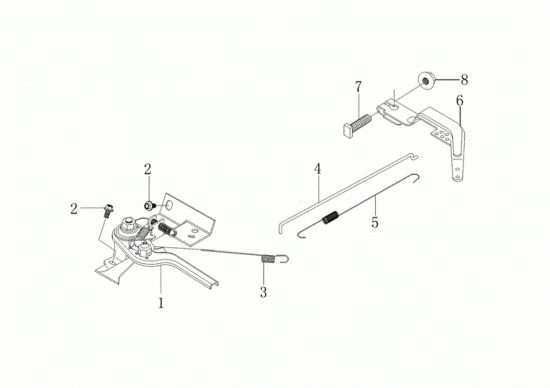 Picture of Leve di controllo MOTORE K900 H Motore