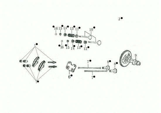 Picture of Valvole MOTORE K1100 H (EURO5) Motore