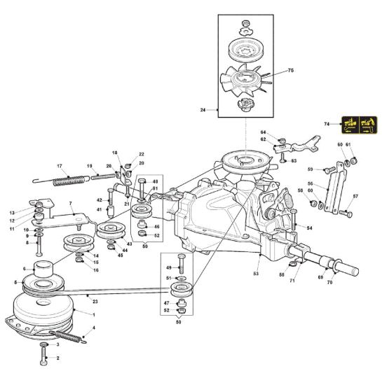 Picture of Trasmissione GLX 20-92 H2 Trattorino