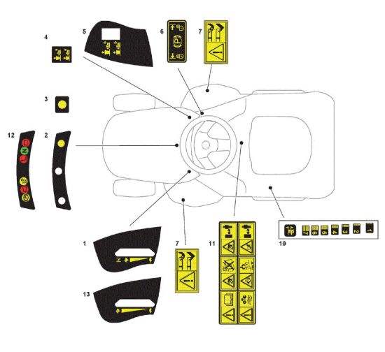 Picture of Etichette GLX 20-92 H2 Trattorino