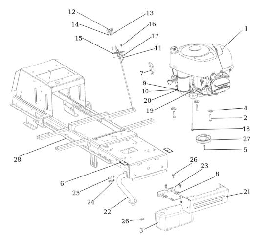 Picture of Motore EF 92/16KH (K1600AVD) Cat.2023 Trattorino