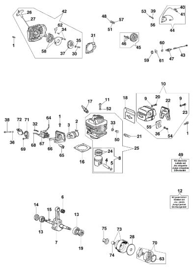 Picture of Motore TT 162 Troncatore