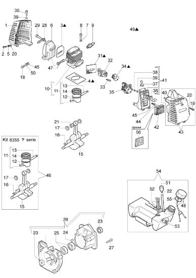 Picture of Motore 8355 Decespugliatore