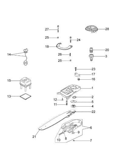 Picture of Esploso completo EP 90  pruner