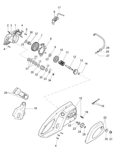 Picture of Ingranaggi EF 19 E Elettrosega