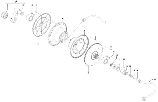 Picture of Avvolgitubo IP 1500 S Idropulitrice