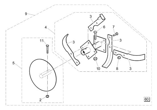 Picture of Fresa MZ 2060 (EN709) Motozappa