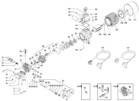 Picture of Motore IP 1350 S Idropulitrice