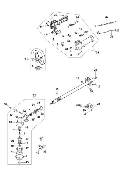 Picture of Trasmissione 8250 IC Decespugliatore
