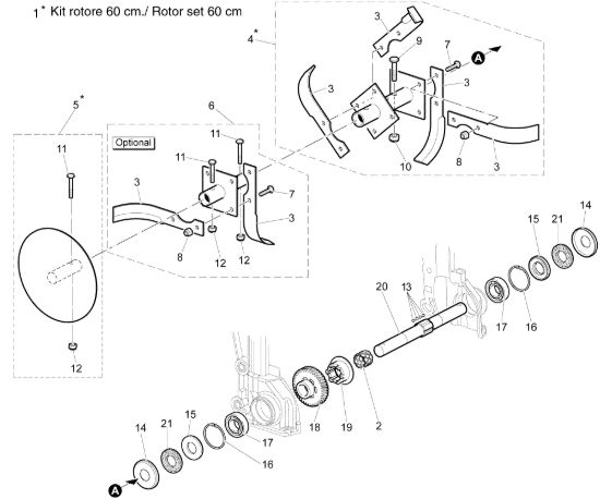 Picture of Fresa MZ 2000 Motozappa