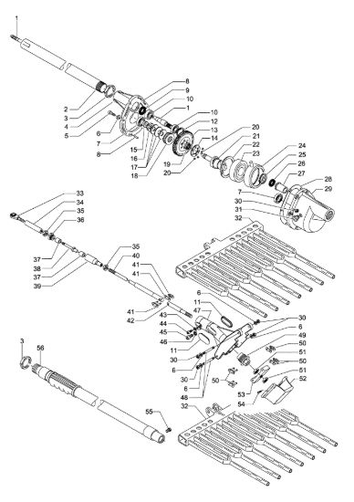 Picture of Trasmissione SO 2500 L Scuotitore a pettine