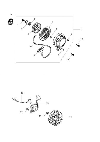 Picture of Avviamento completo DS 2600 4S Decespugliatore