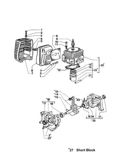 Picture of Motore 8510 IC Decespugliatore