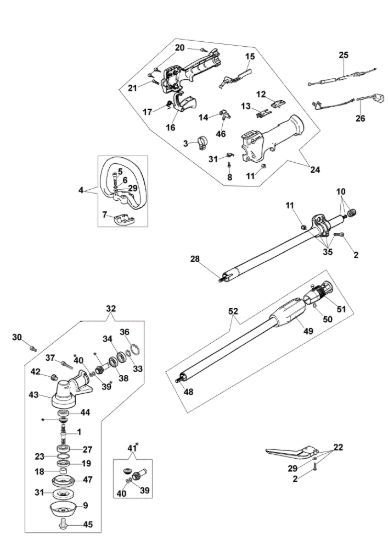 Picture of Trasmissione 8250 IC D Decespugliatore