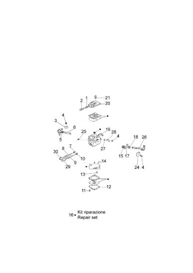 Picture of Carburatore WT-562A 136 S Motosega