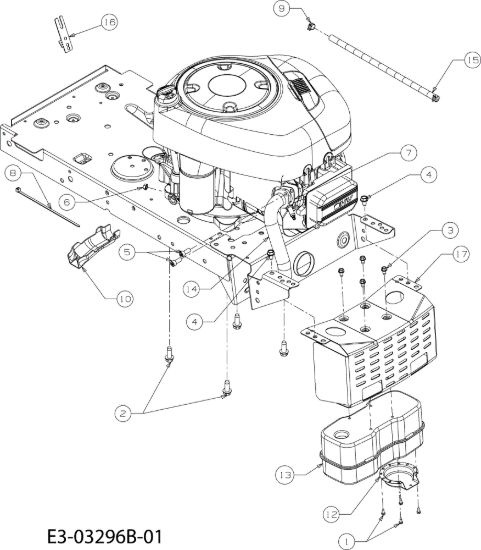 Picture of Motore FORMULA 108/17,5 H France Cat.2008 Trattorino (solo per il mercato francese)
