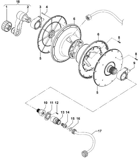 Picture of Avvolgitubo IP 1550 Idropulitrice