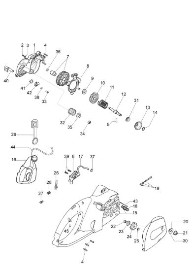 Picture of Ingranaggi EF 1800 E Elettrosega